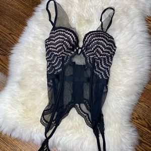 Victoria Secret lingerie/corset padded bra